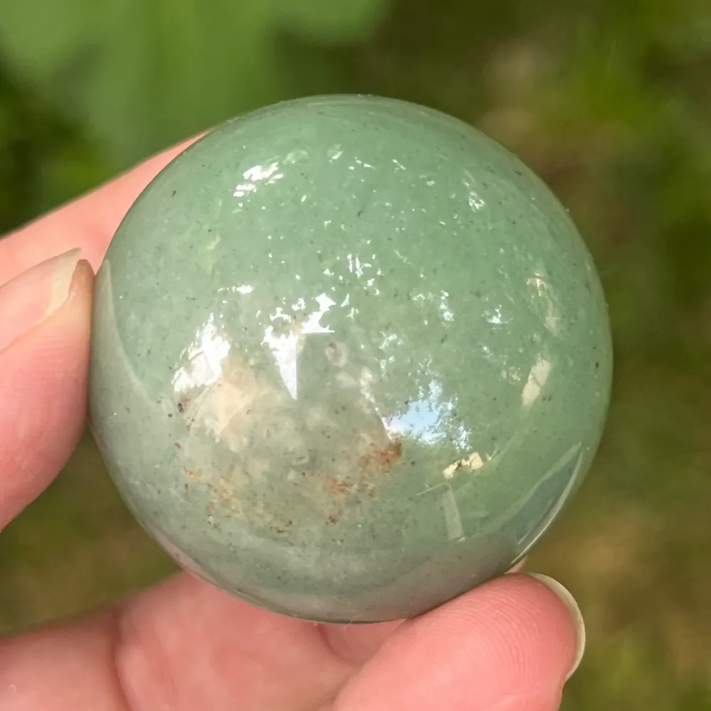 Sfera aventurin verde | Model 2