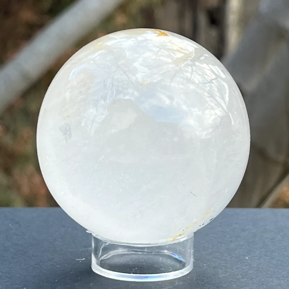 Sfera 6.5 cm cuart rutilat curcubeu model 36