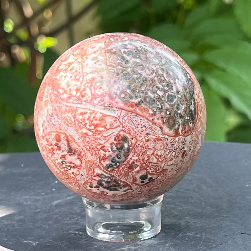 Sfera jasp piele de sarpe din Australia model 5