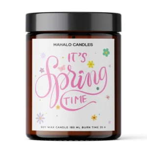 Sojakerze IT'S SPRING TIME 180ml Handmade MahaloCandles