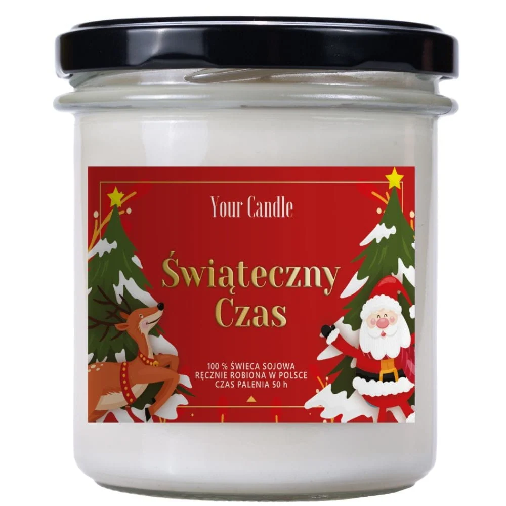 SOY CLEAN TIME CANDLE 300 ml - LUMÂNAREA DVS.