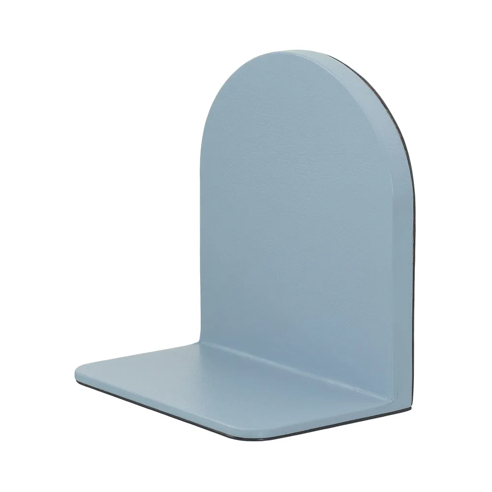Suport de cărți cu design decorativ DUDU, suport de cărți acoperit cu piele naturală colorată, pentru rafturi de casă și b...