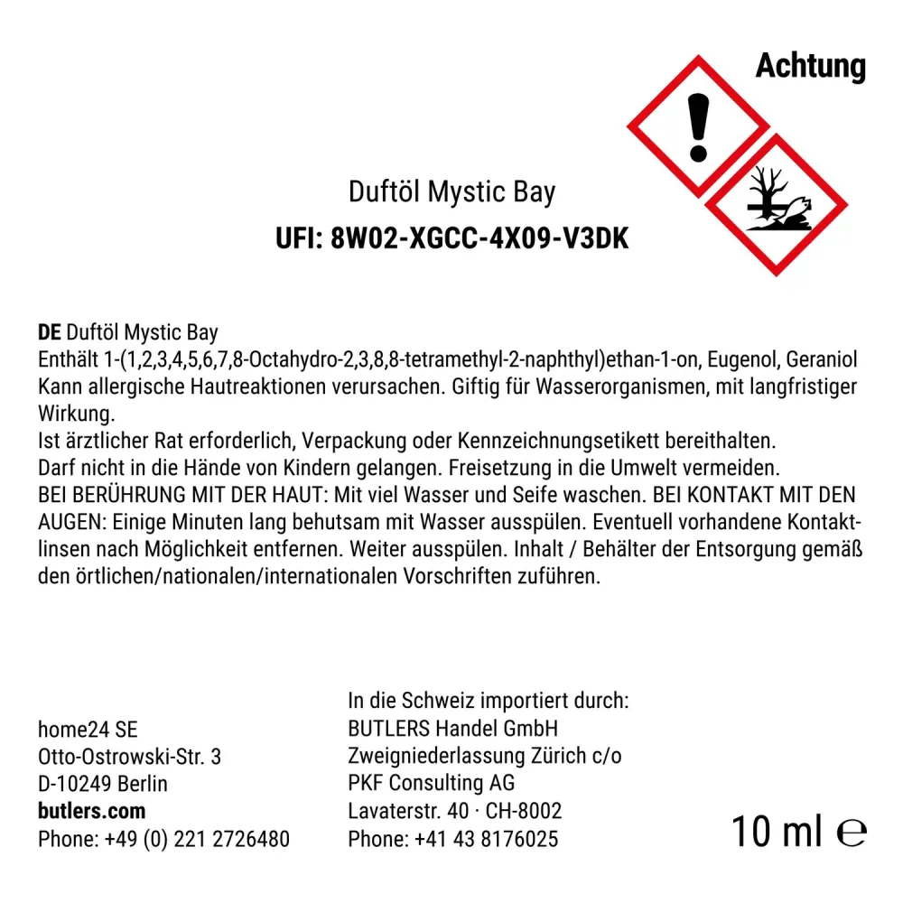 SUPREME ulei parfumat 10ml - Mystic Bay