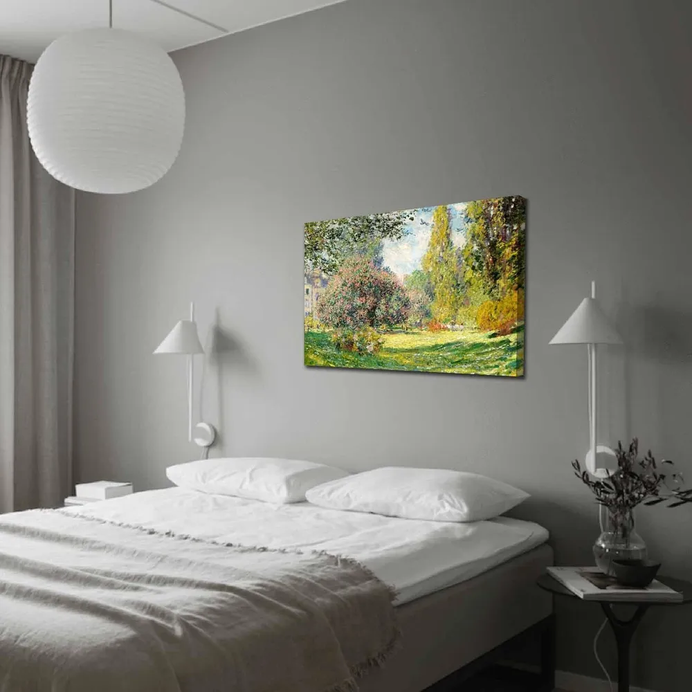 Tablou Canvas Primaverii, Multicolor, 100 x 70 cm