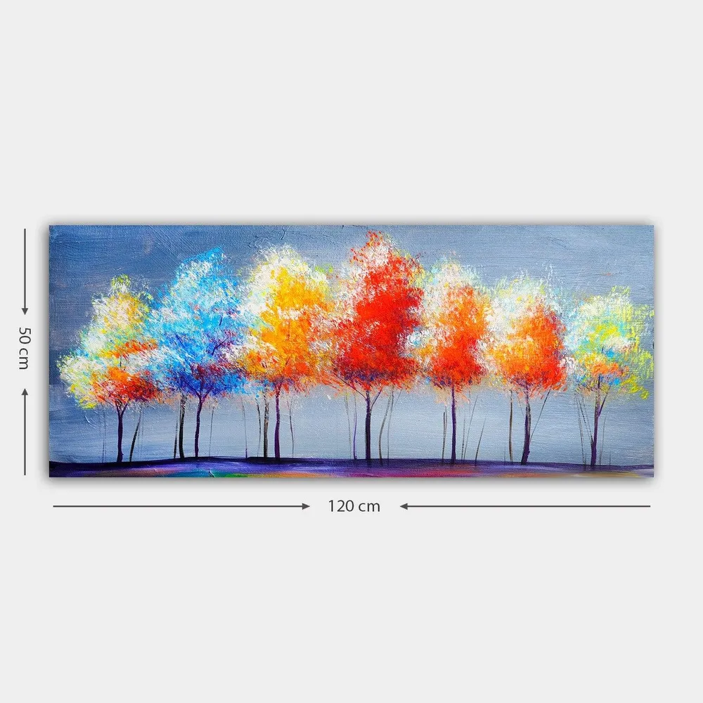 Tablou Canvas YTY1031445504924_50120, Multicolor, 120x50 cm