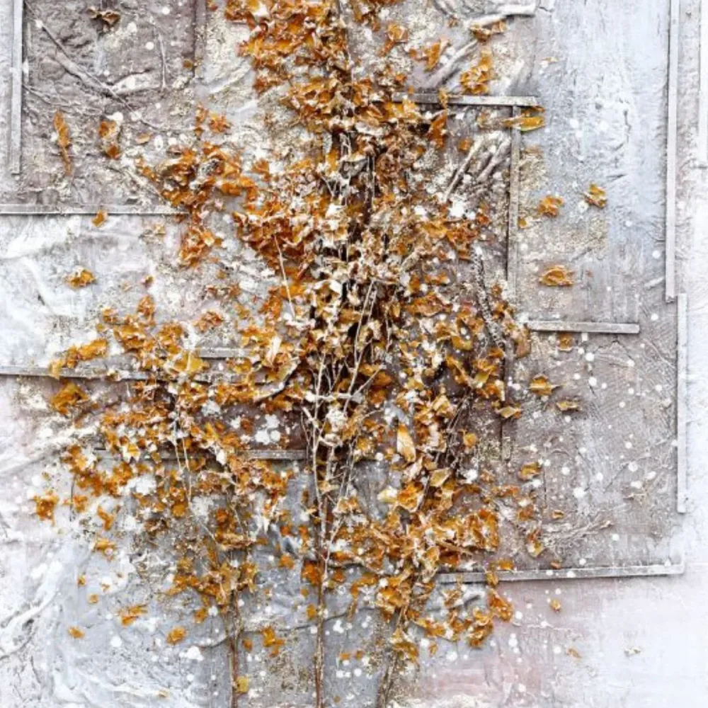 Tablou decorativ, 3D relief, Naimeed D7958, montat pe suport rigid si rama exterioara din lemn, 80x120x4cm