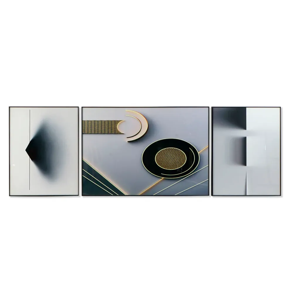 Tablou DKD Home Decor Abstract Modern (240 x 3 x 80 cm)