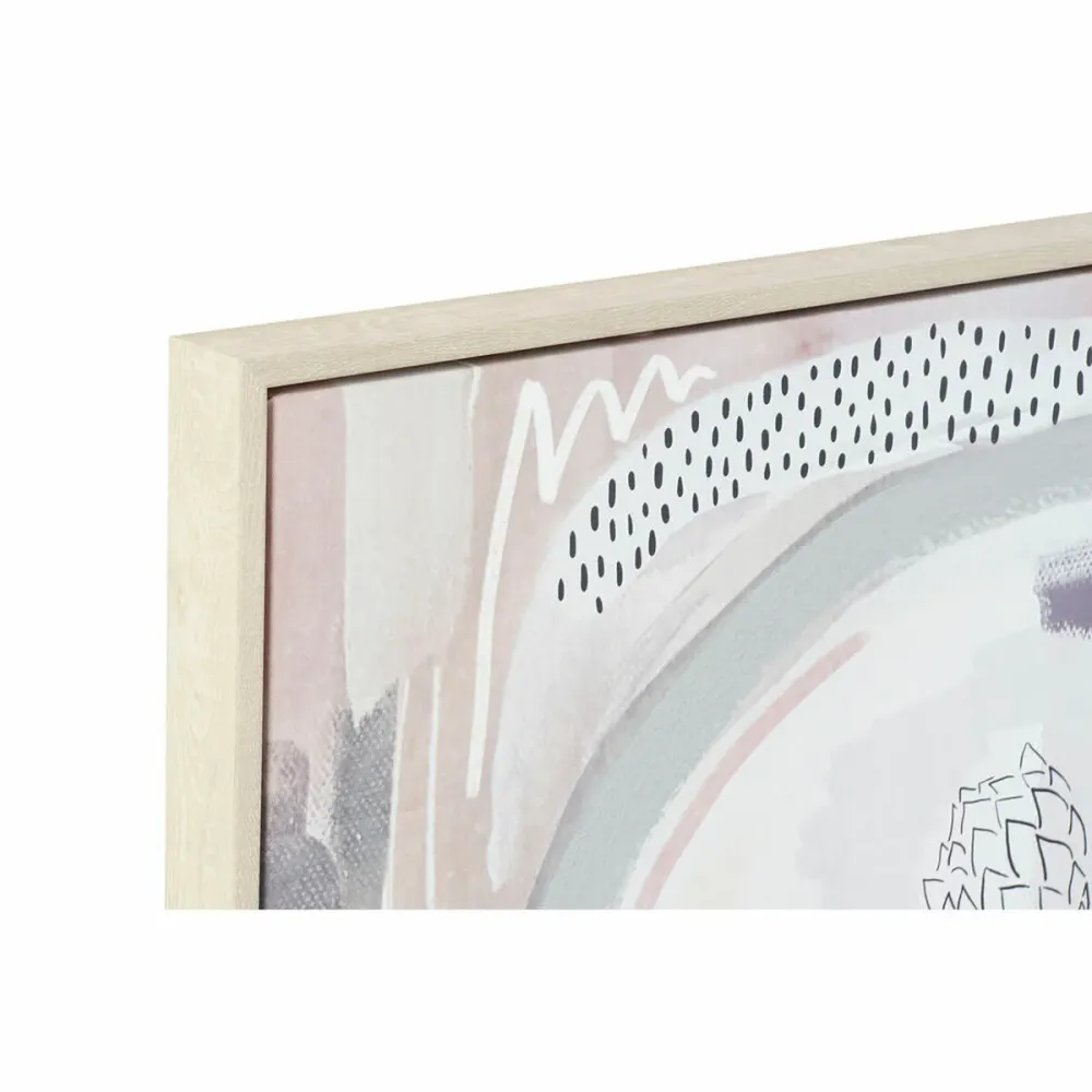 Tablou DKD Home Decor 63 x 4,5 x 93 cm Abstract Urban (2 Unități)