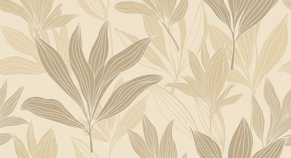 Tapet copii | Flori delicate și modele subtile