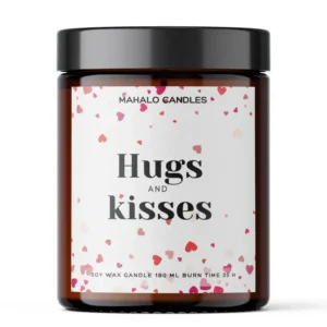 VALENTINSTAG Lumânări de soia 180ml Handgefertigte MahaloCandles