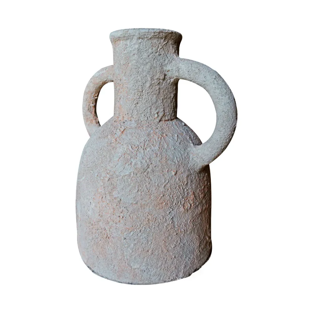 Vas gri din beton Rhodos