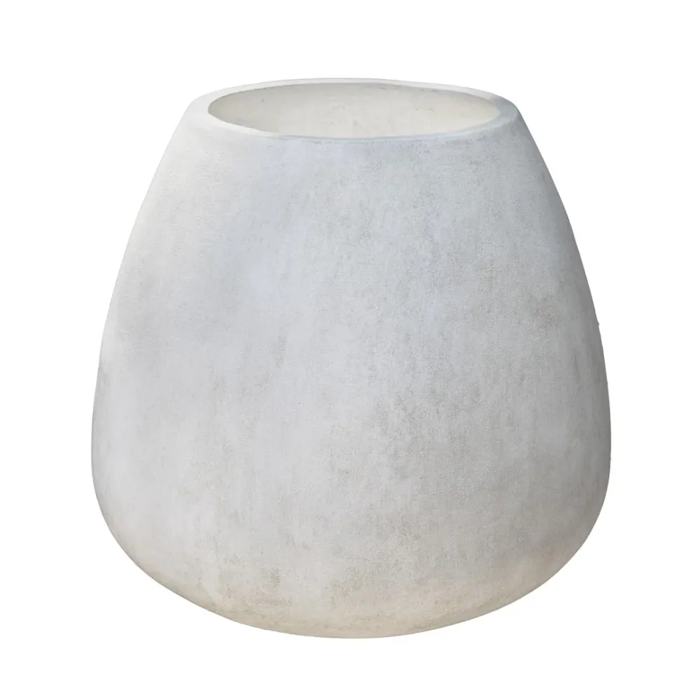 Vas gri din fibrociment Deco Dome