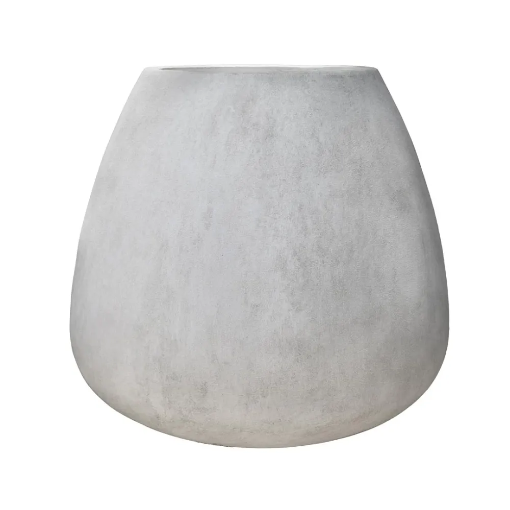 Vas gri din fibrociment Deco Dome