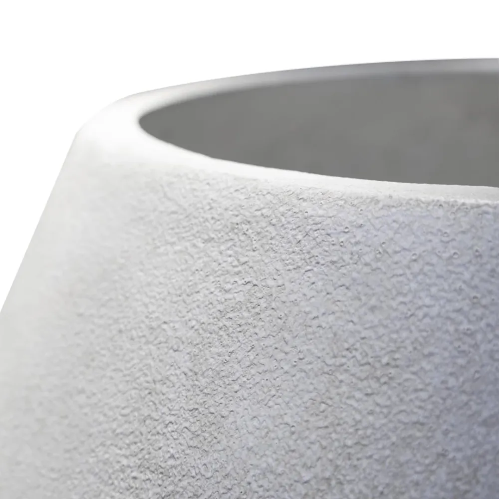 Vas gri din fibrociment Deco Dome