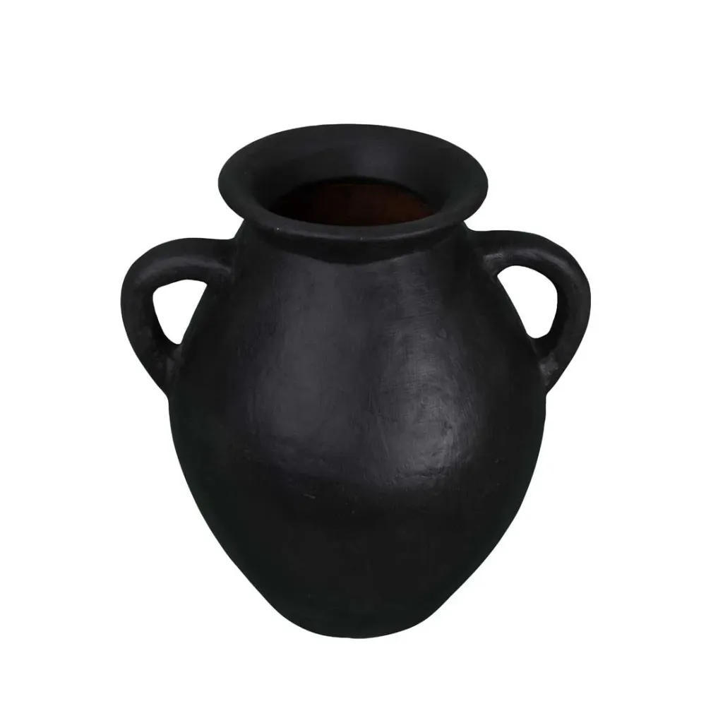 Vas negru din teracota