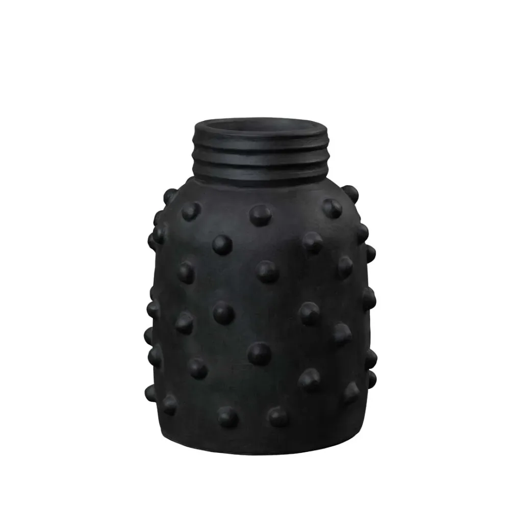 Vas negru din teracota