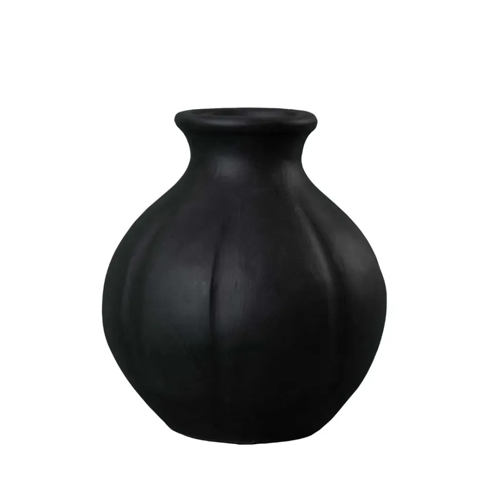 Vas negru din teracota