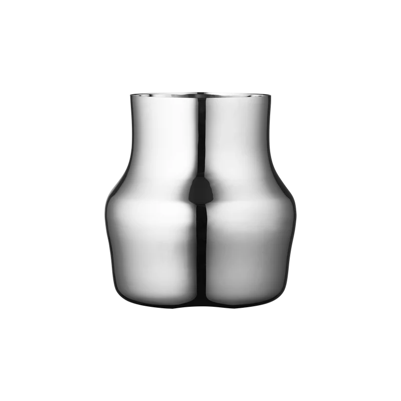 Vaza Dorotea H19 - Glossy Steel