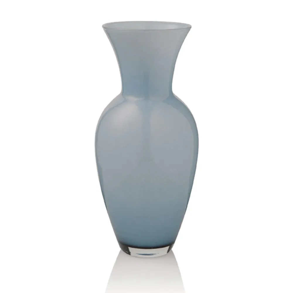 Vaza Ivv Hydria H.46.5cm acoperita cu hartie de zahar albastru 8281.1