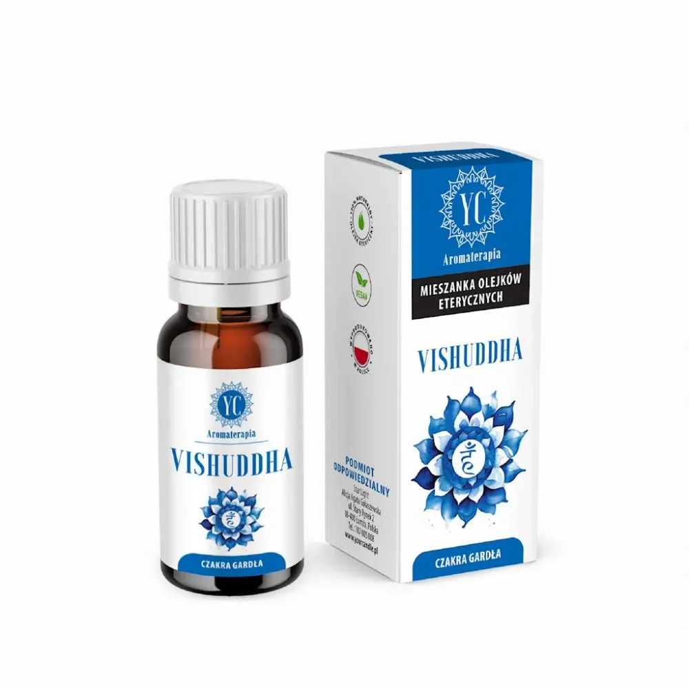 VISHUDDHA Amulet Gât-MIX ULEI ETERIC 10 ml - LUMÂNAREA TA