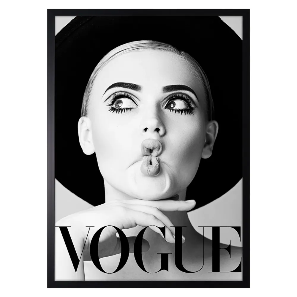 VOGUE HAT Tablou