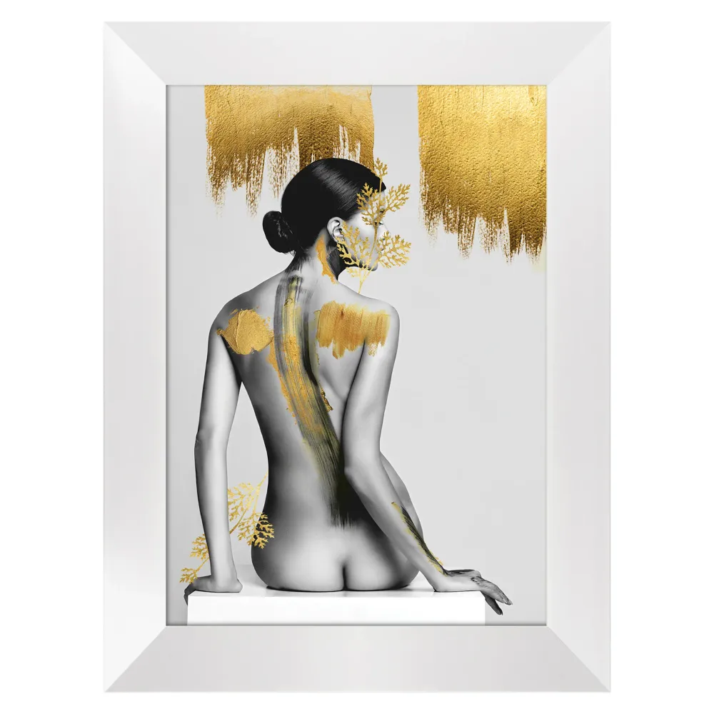 WOMAN GOLD Tablou