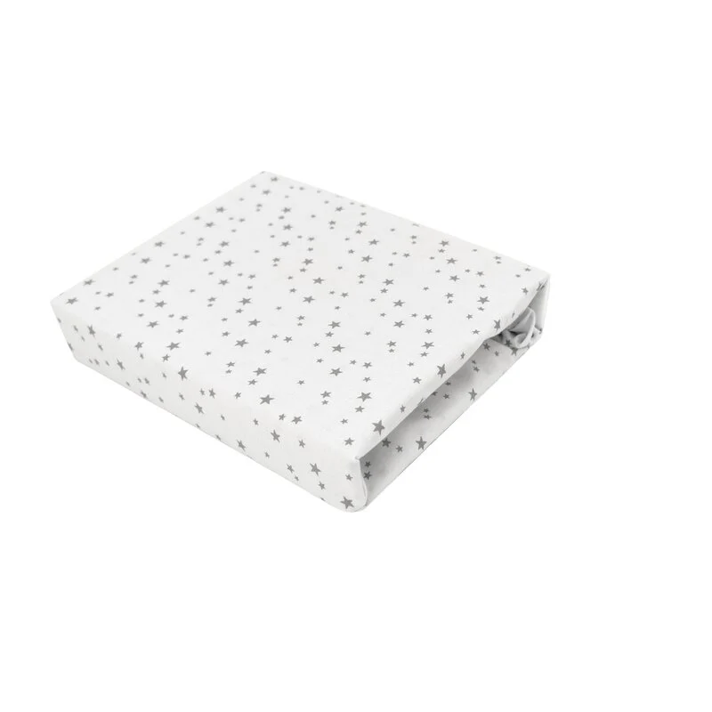 Cearceaf cu elastic, MimiNu, Pentru patut leagan sau patut co-sleeper, Dimensiune 90x40 cm, Din bumbac certificat Oeko Tex...