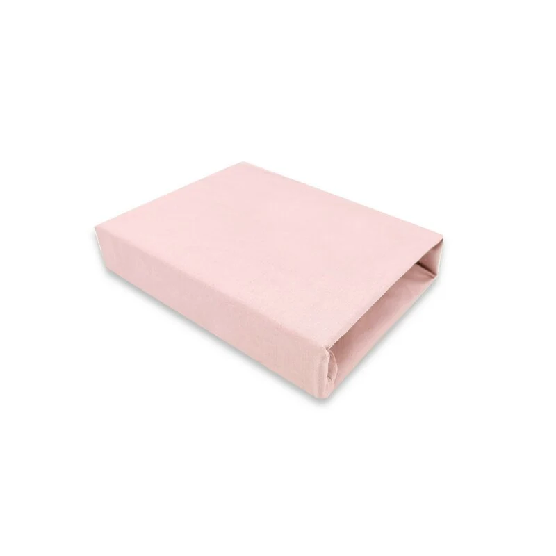 Cearceaf cu elastic, Qmini, Pentru patut co-sleeper, Aurora, Dimensiune 76 x 43 cm, Din bumbac certificat Oeko Tex Standar...