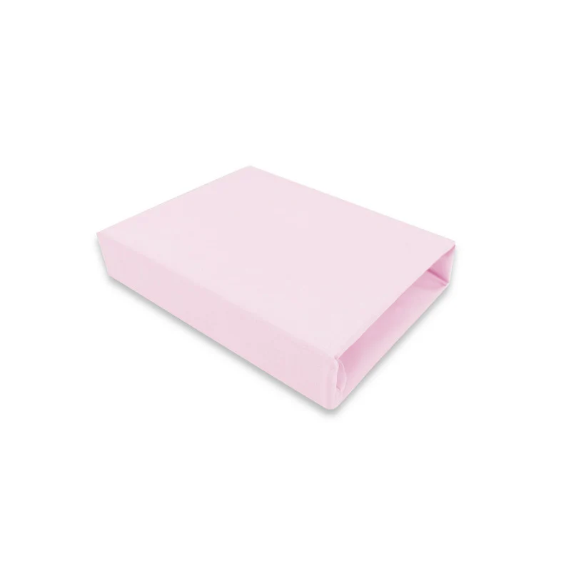 Cearceaf cu elastic, Qmini, Pentru patut leagan sau patut co-sleeper, Dimensiune 90x40 cm, Din bumbac jersey, Material cer...