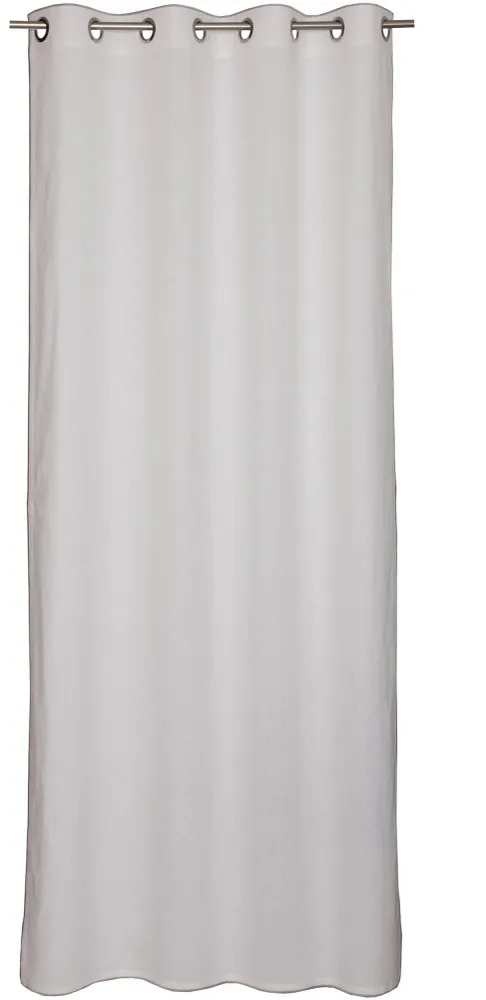 Draperie Bordo opaca, alb/crem-deschis, 130x245 cm