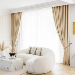Draperie catifea Velvet 5018/26, bej auriu