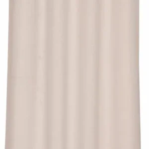 Draperie ESPRIT crem cu inele metalice, 140x250 cm