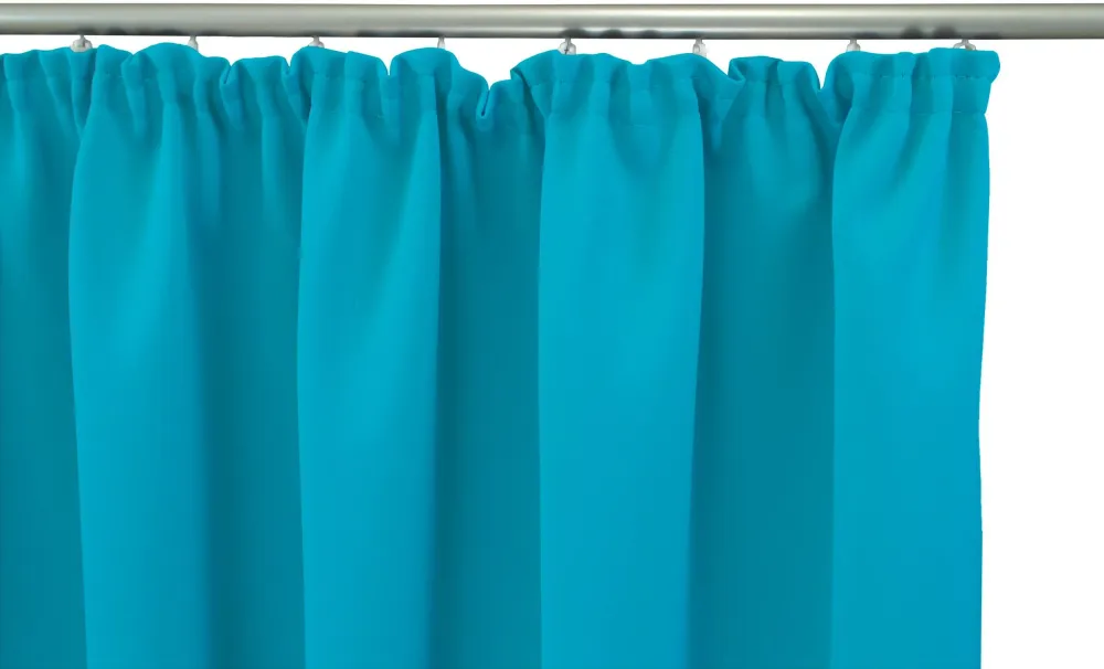 Draperie Leon turcoaz cu rejansa 100x145cm