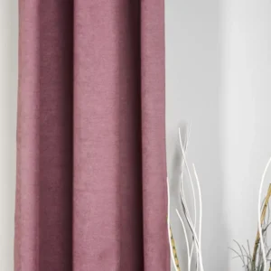 Draperie Madras 17, mov lila, mată, texturată