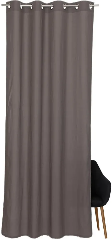 Draperie opaca Bordo bej din Jacquard, 130x245cm