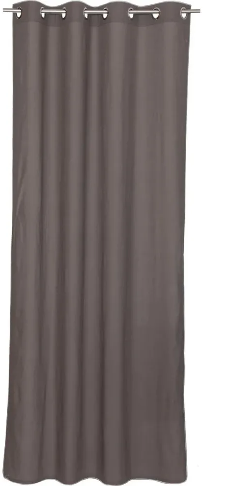 Draperie opaca Bordo bej din Jacquard, 130x245cm