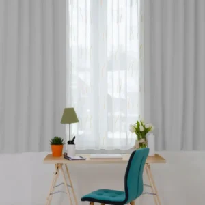 Draperie opaca Galdin alba 140x245 cm