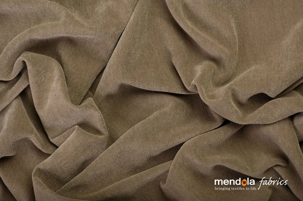 Draperie PONTE 30, maro, țesătură tip chenille