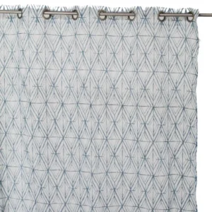Draperie Tom Tailor, alb-albastru