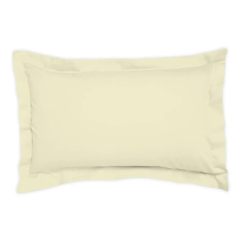 Fata de perna SATEEN ECRU 50/70 cm 100% bumbac satinat