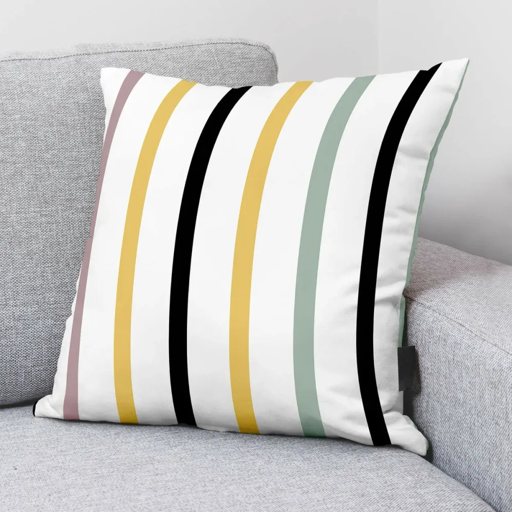 Husă de pernă de canapea Ripshop Cuzco B Multicolor 50 x 50 cm Reversibil/ă