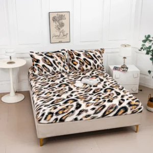 Husa Cocolino cu Elastic+2 Fete de Perna, Animal Print-A9555