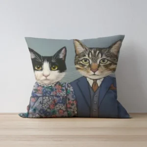 Husa de perna A1051, multicolor, bumbac/poliester, 43x43 cm