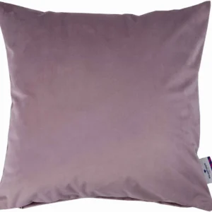 Husa de perna decorativa TOM TAILOR din catifea mov, 40x40 cm