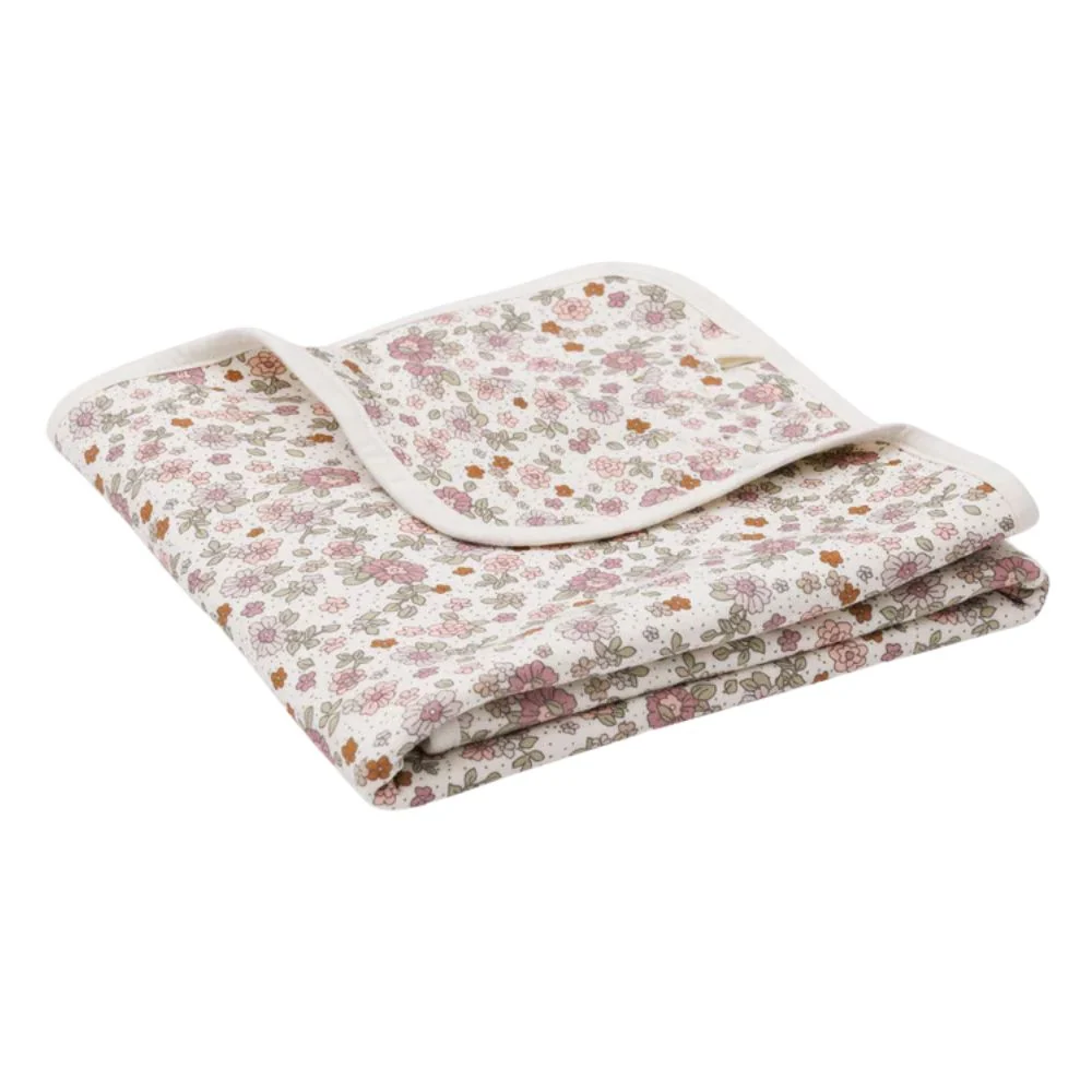 Jollein Pătură pentru copii 75x100cm Flori retro