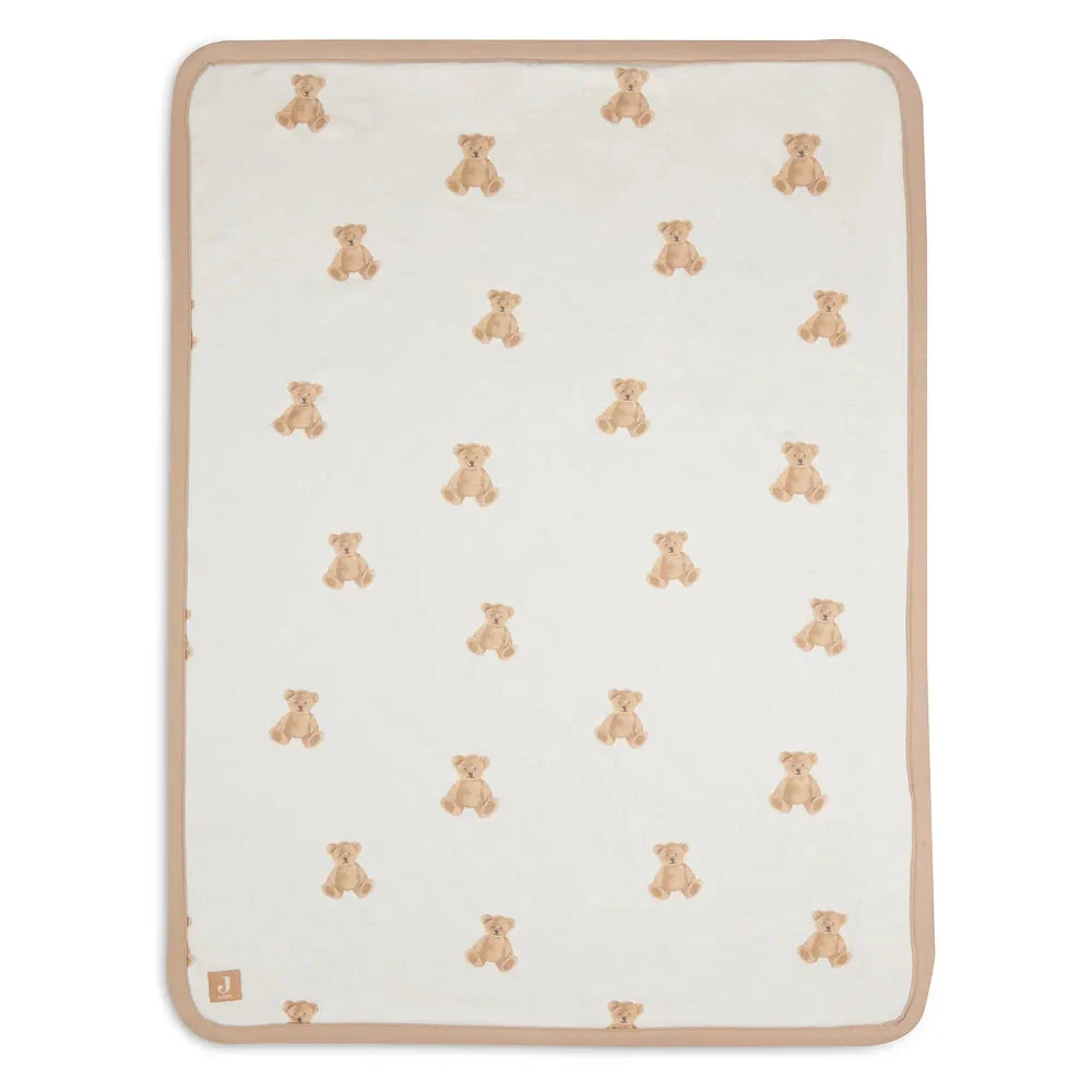 Jollein pătură pentru copii Jersey Teddy Bear 75x100 cm