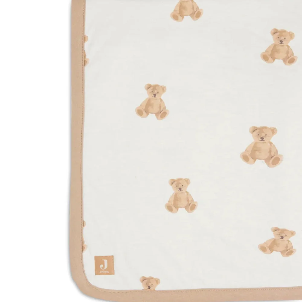 Jollein pătură pentru copii Jersey Teddy Bear 75x100 cm