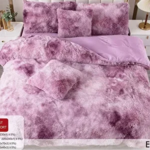 Lenjerie Cocolino Fluffy Pufoasa, 6 Piese, Lila Degrade-D8896