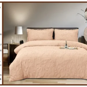 Lenjerie Cocolino Grofata, cu Blanita, 4 Piese, Cearceaf pat cu Elastic, Caisa-A7099