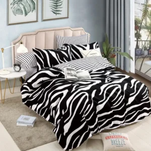 Lenjerie Finet 6 Piese cu Elastic, Zebra